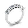 Eternal Seven Stone Diamond Ring in 18K White Gold, Image 4