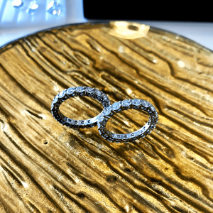 Classic 3 mm Diamond Eternity Ring Rose Gold - Photo 5
