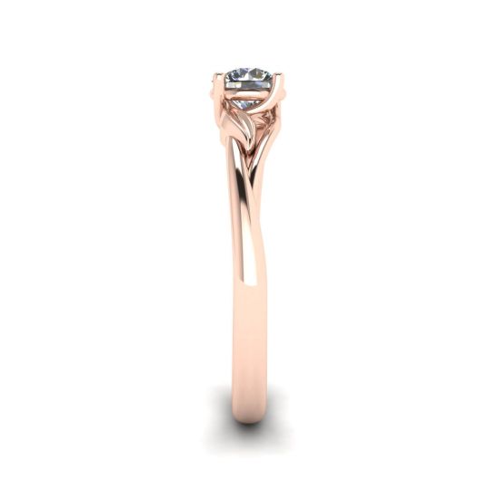Nature Inspired Diamond Engagement Ring,  Enlarge image 3