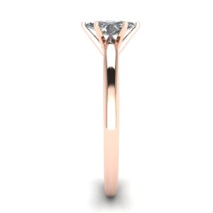 Rose Engagement Ring with Marquise Cut Diamond - Photo 2