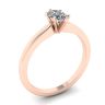 Rose Engagement Ring with Marquise Cut Diamond, Image 4