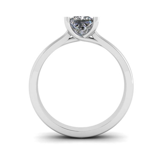 Ring with Square Diamond, More Image 0