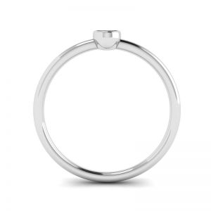 Oval Diamond Small Ring La Promesse - Photo 1