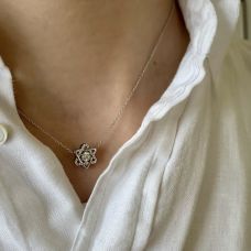 Diamond David Star Pendant