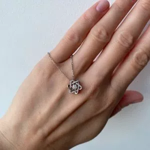 Diamond David Star Pendant - Photo 5