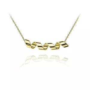 Smile Necklace in 18K Yellow Gold - Ruban Collection